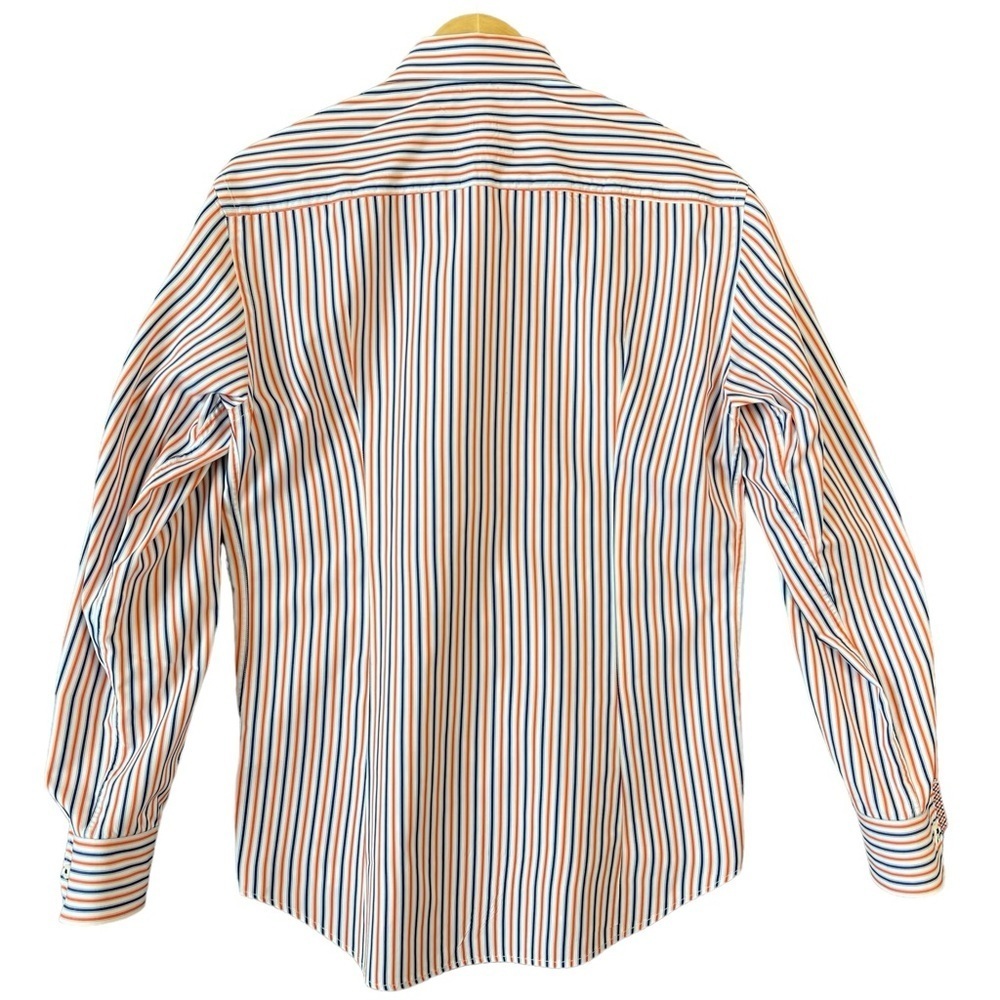 Bugatchi Uomo Button Down Striped Long Sleeve Dre… - image 3
